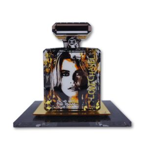 Meurice - Love Chanel Bottle Butterfly Gold