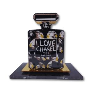 Meurice - Love Chanel Bottle Butterfly Gold